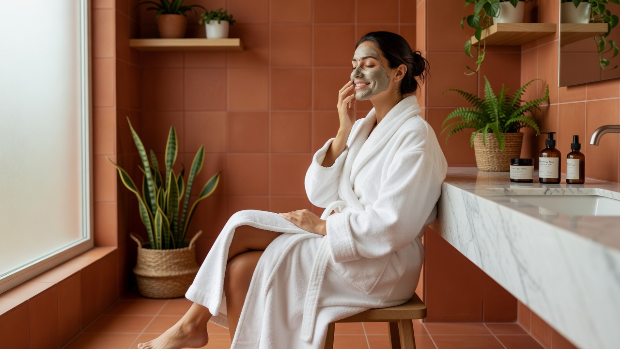 Momento de spa en casa